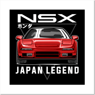 Red NSX NA1 Posters and Art